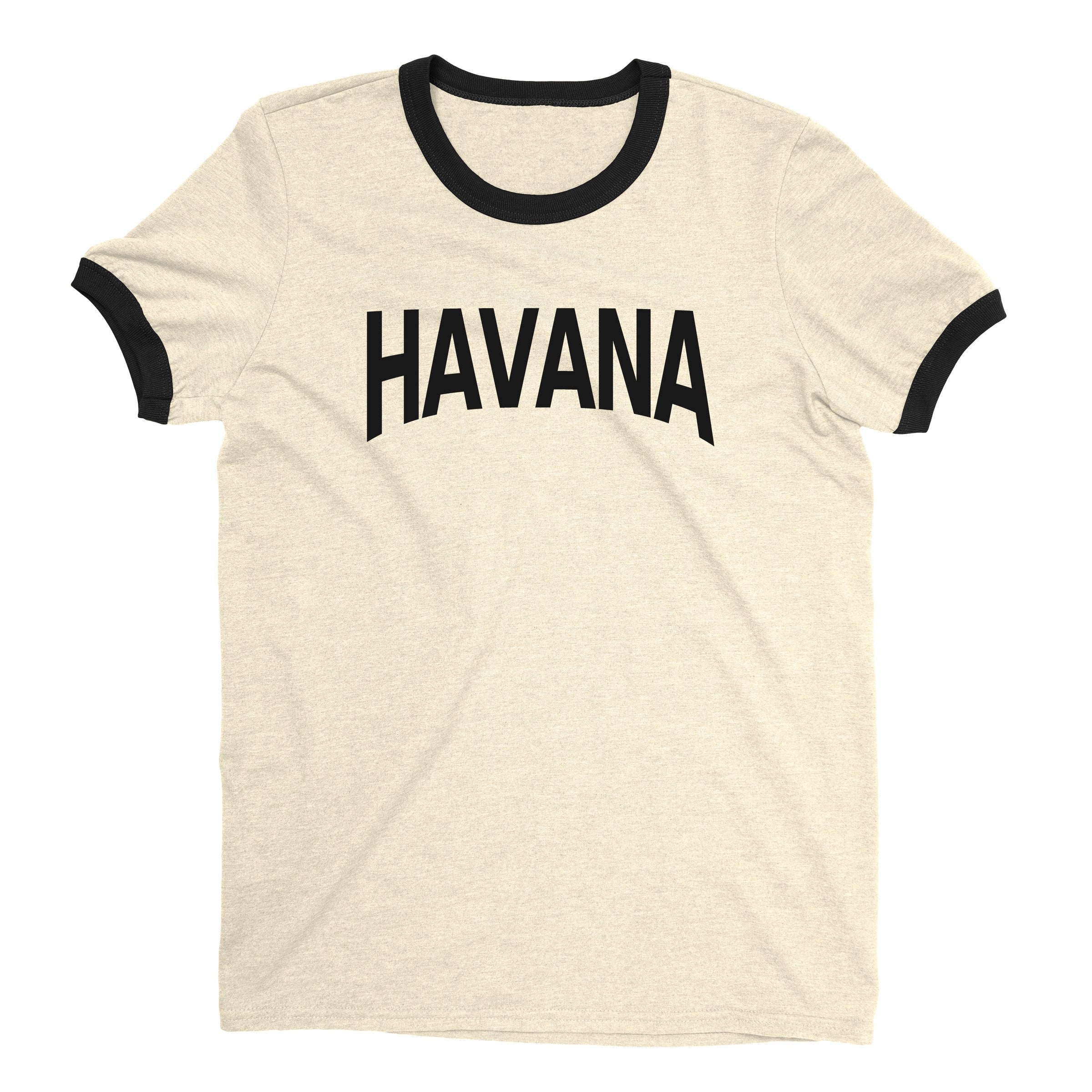 Havana Ringer Tee — Natural