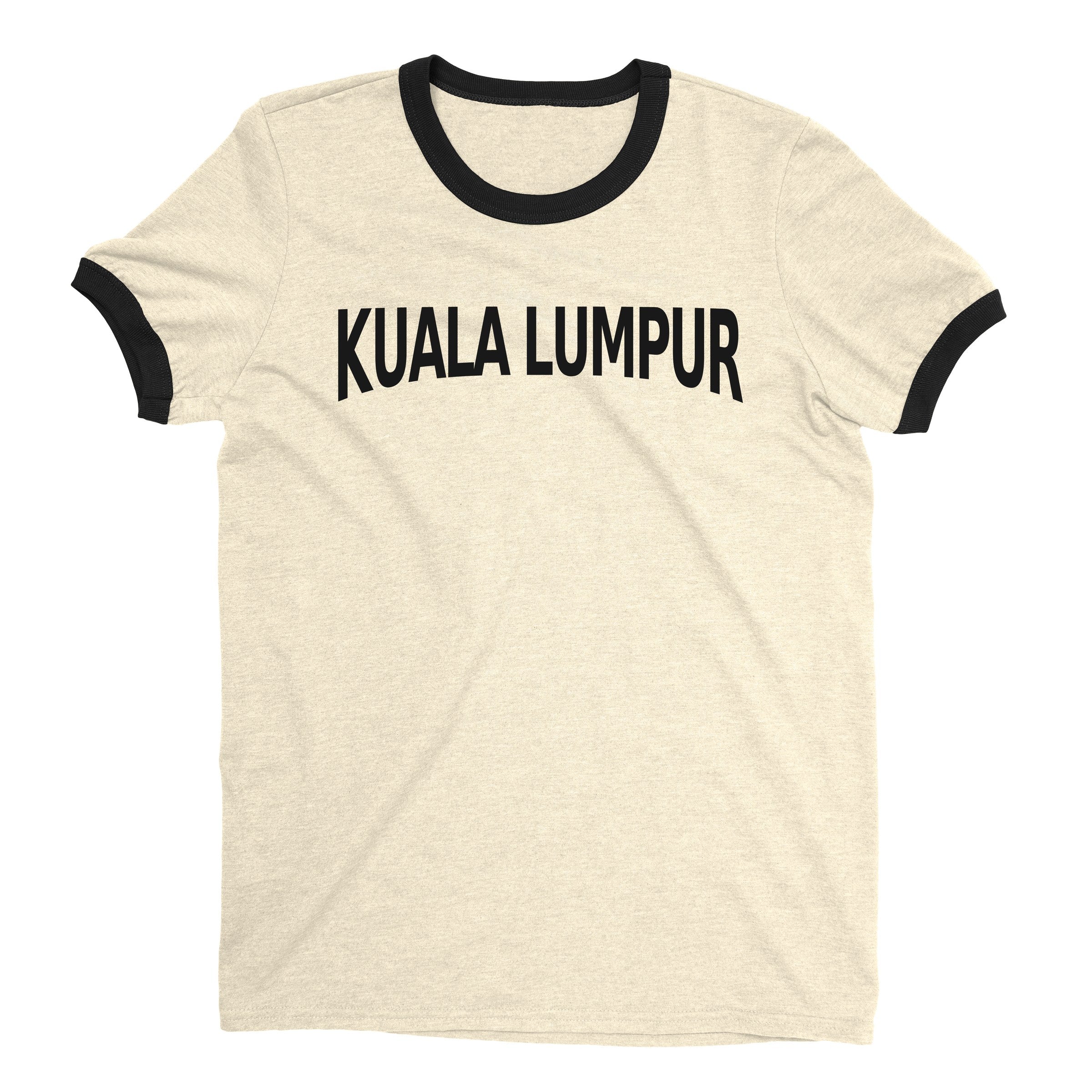 Kuala Lumpur Ringer Tee — Natural