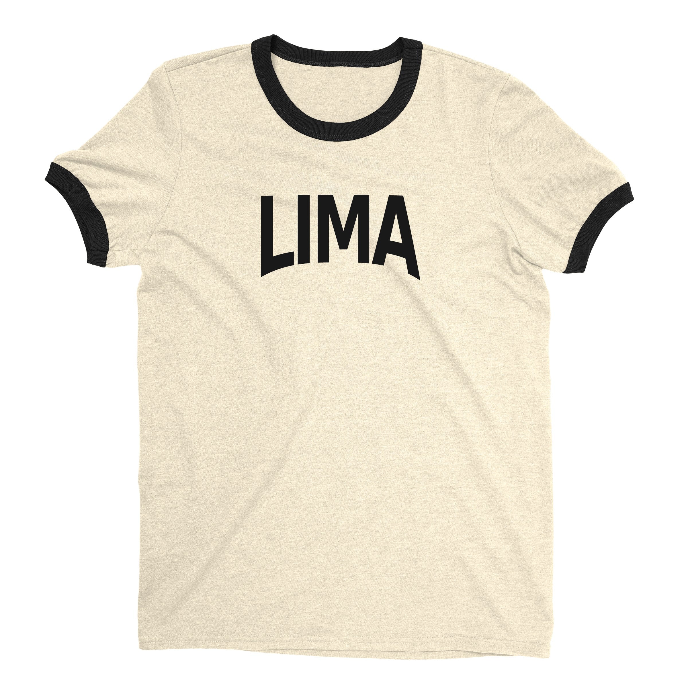 Lima Ringer Tee — Natural