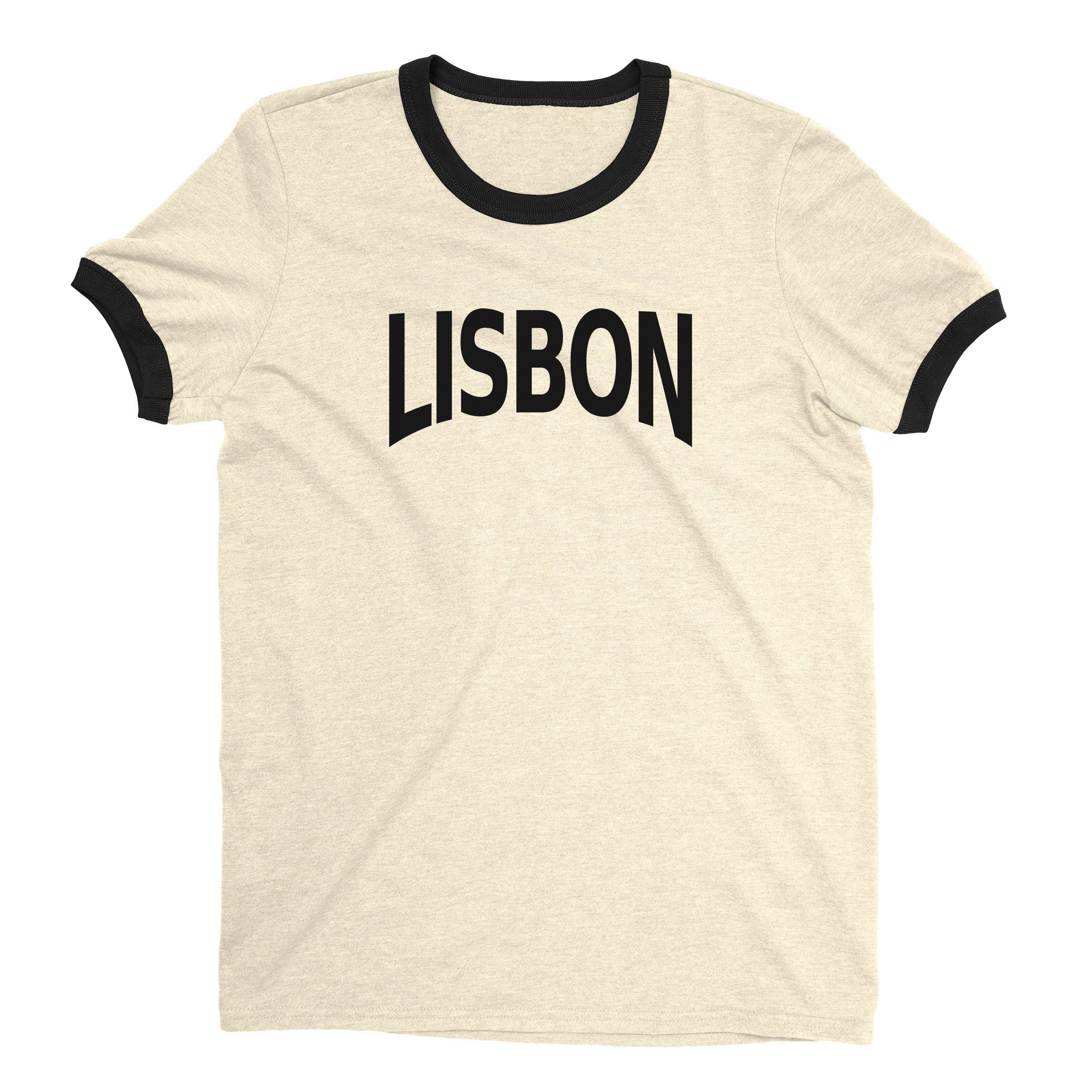 Lisbon Ringer Tee — Natural