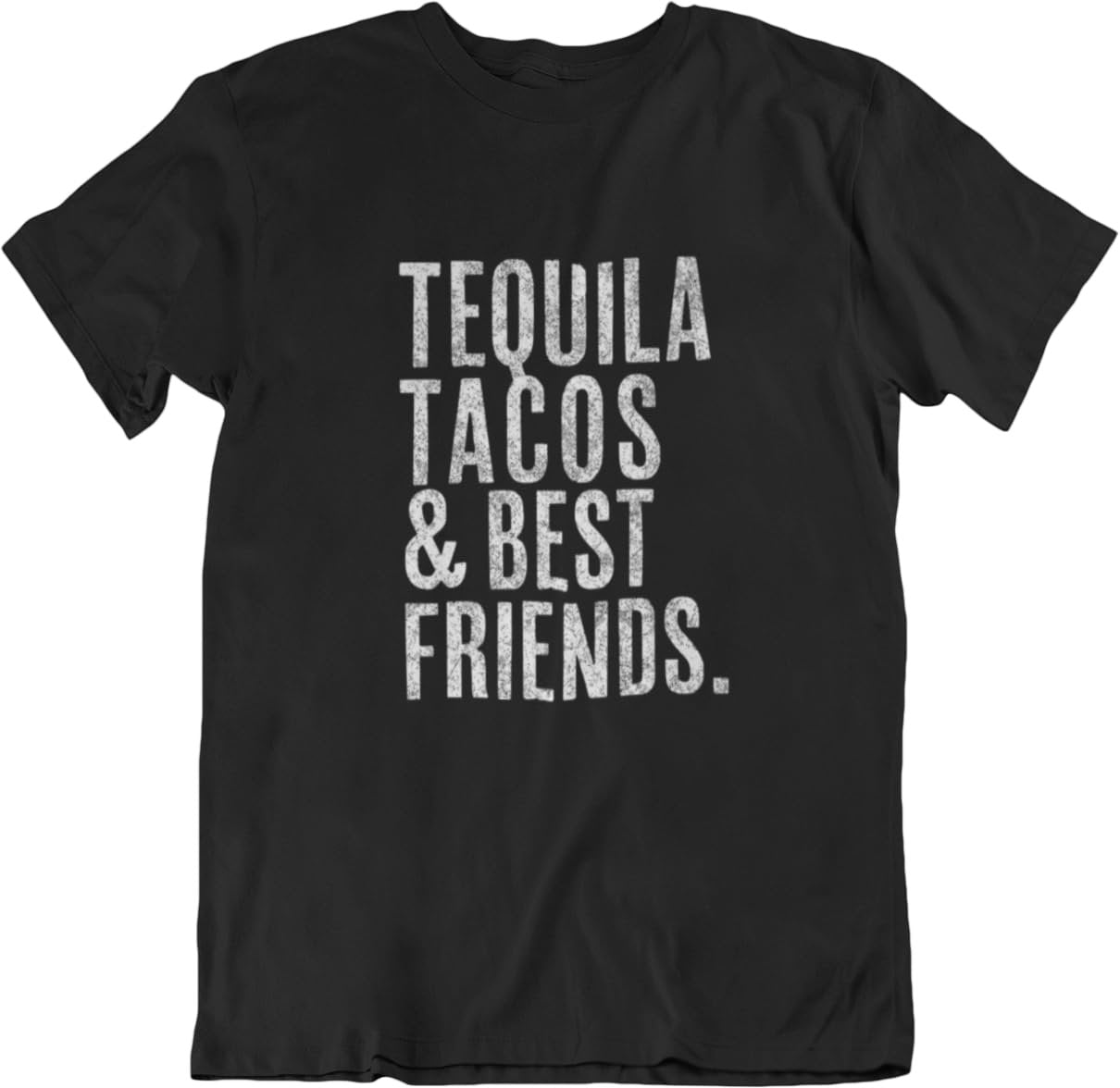 Men's Cinco De Mayo T-Shirt Taco Y Tequila Tee Short Sleeve
