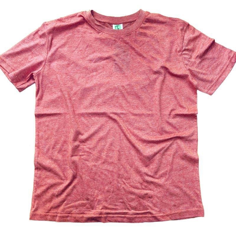 Tulo Garn Kids Heather Color Cotton Blend Crew Tee