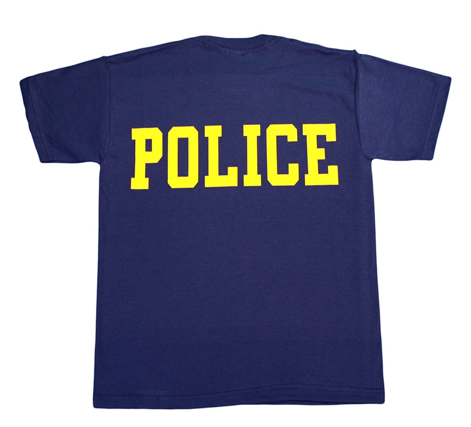 NYPD Kids Officially Licensed Tee (Police Back, Kids, Navy / Gold)