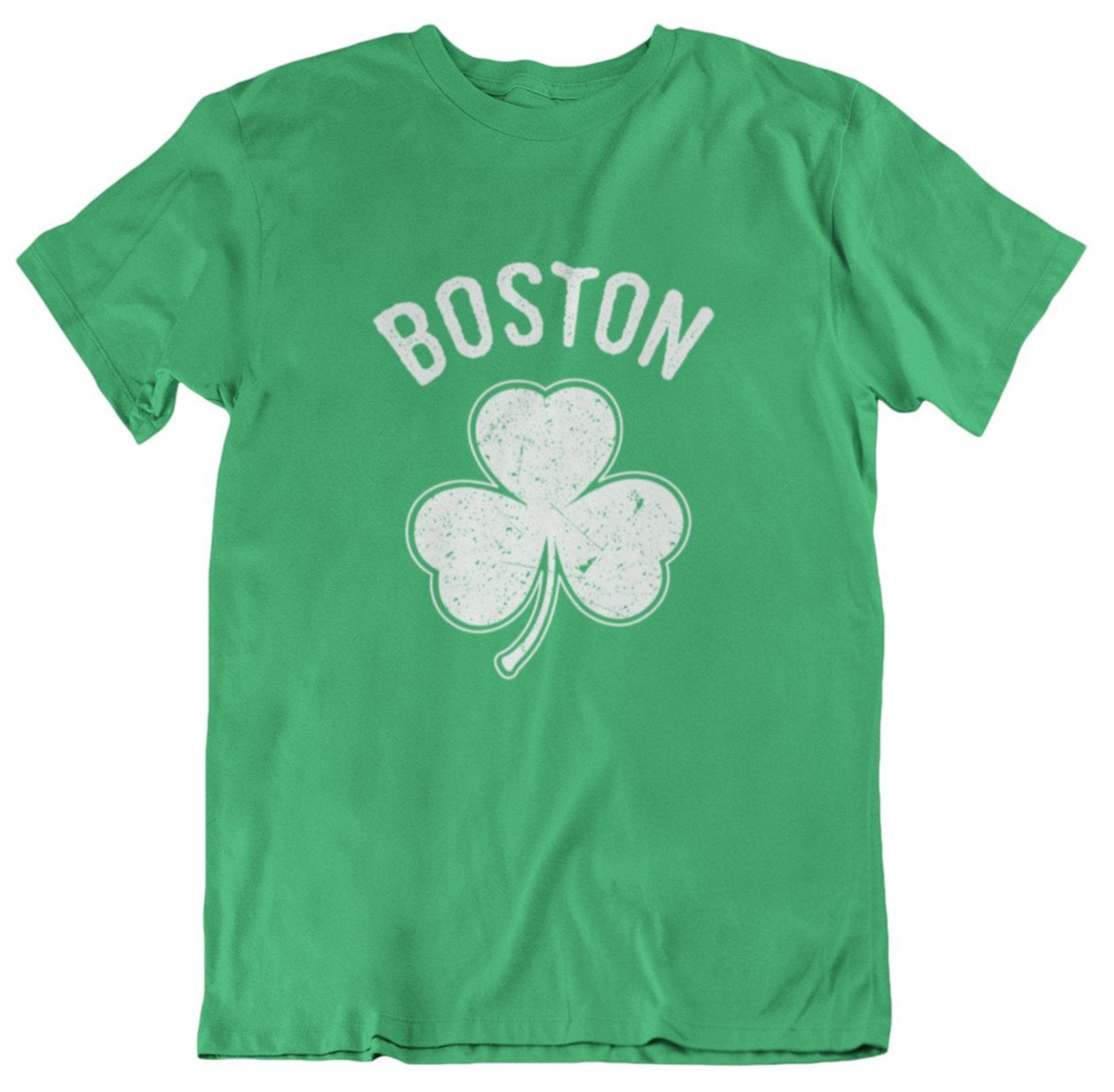 Boston Shamrock Irish Tees St Patricks Day T-Shirt Boys & Girls