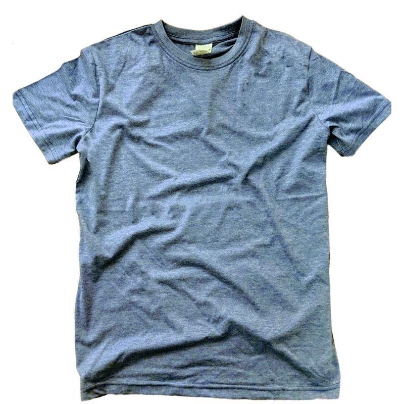 Tulo Garn Mens Heather Color Cotton Blend Tee