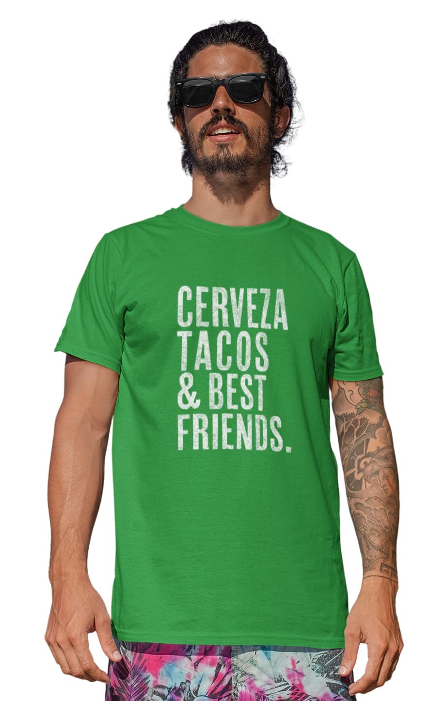 Men's Cinco De Mayo Taco Cerveza Best Friends Tees