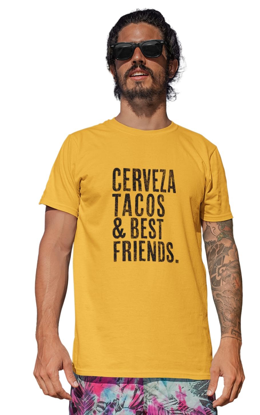 Men's Cinco De Mayo Taco Cerveza Best Friends Tees