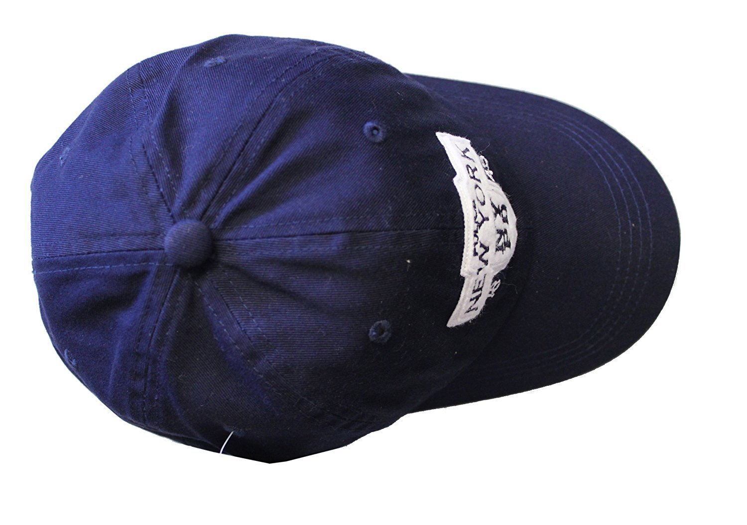 Men's NYPD Baseball Hats (Khaki, Navy Letters))