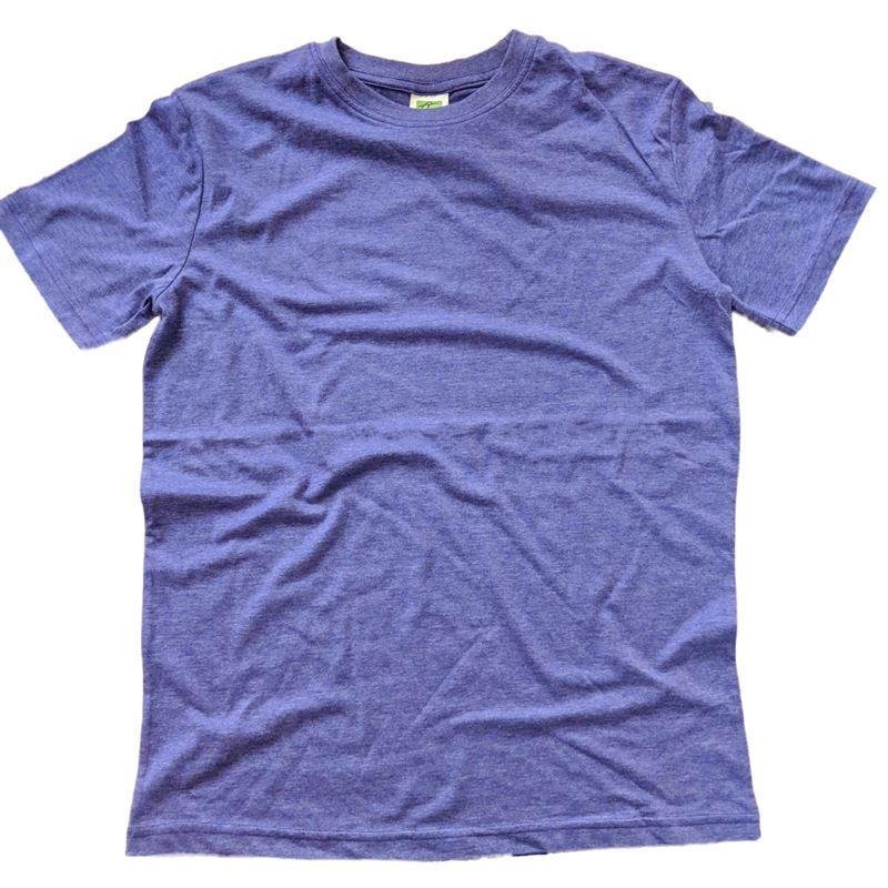 Tulo Garn Kids Heather Color Cotton Blend Crew Tee