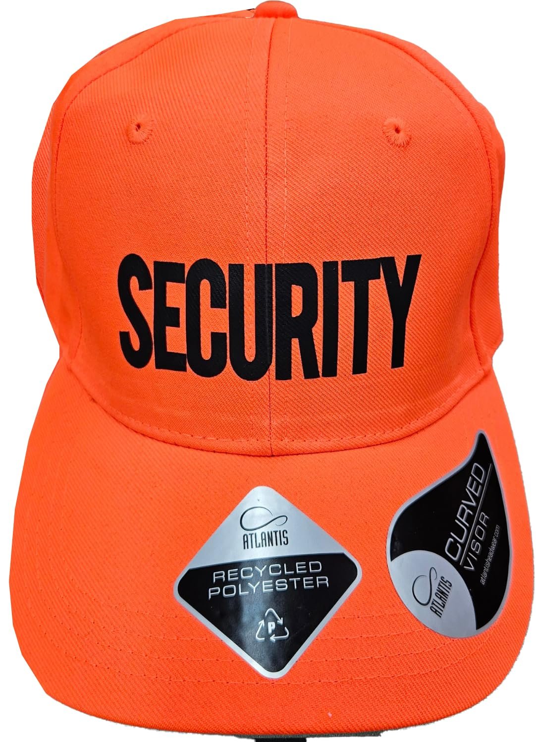 NYC FACTORY Security Baseball Caps Mesh Staff Trucker Hats Coaching Uniform