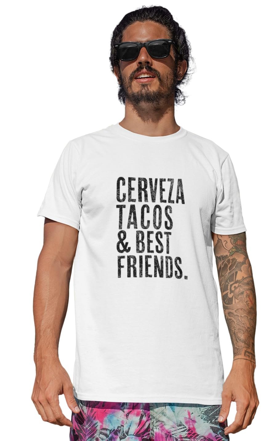 Men's Cinco De Mayo Taco Cerveza Best Friends Tees