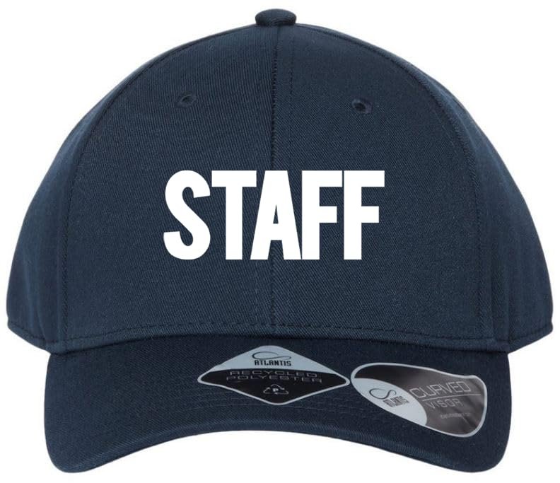 NYC FACTORY Security Baseball Caps Mesh Staff Trucker Hats Coaching Uniform