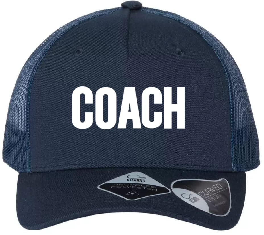 NYC FACTORY Security Baseball Caps Mesh Staff Trucker Hats Coaching Uniform