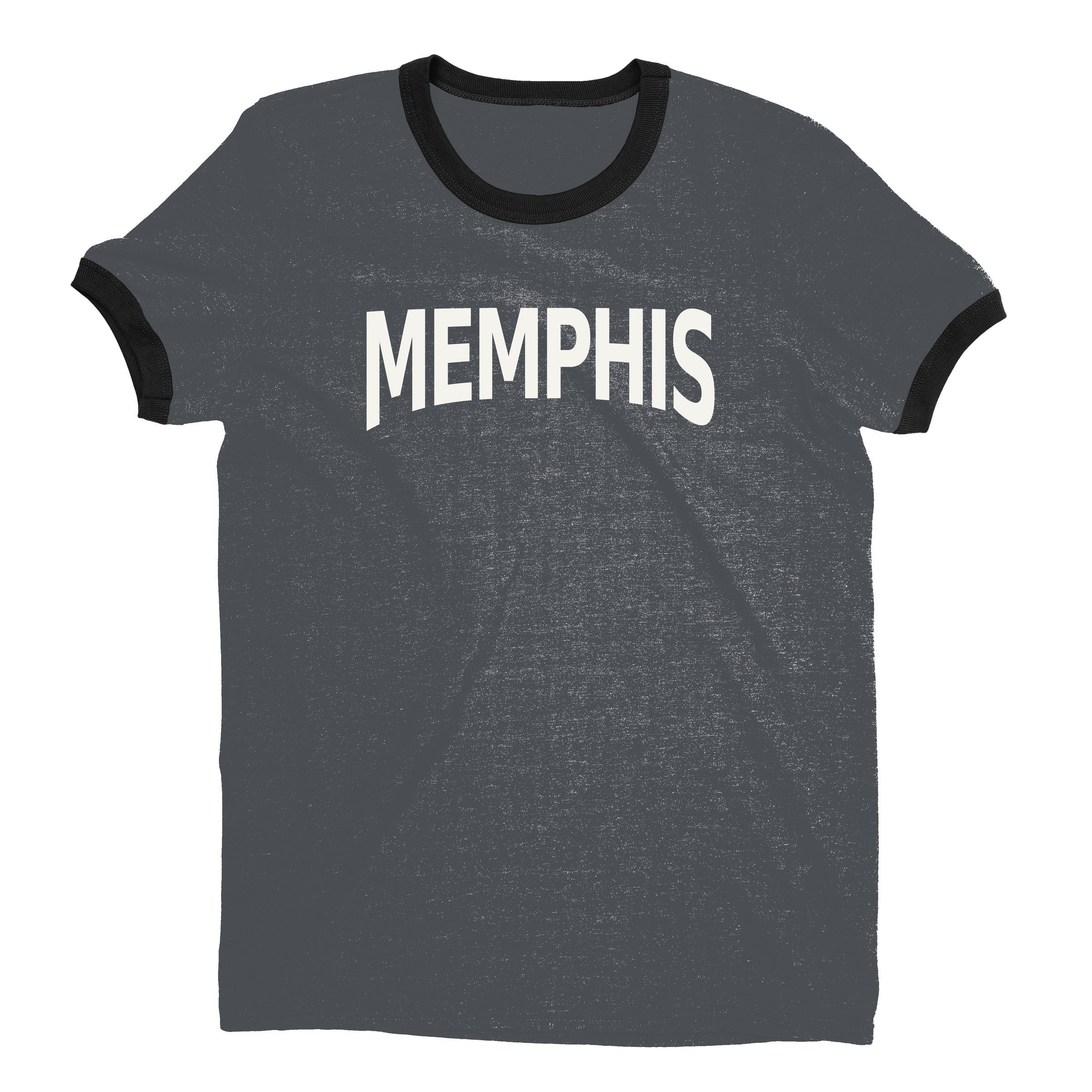 Memphis Ringer Tee — Dark Heather