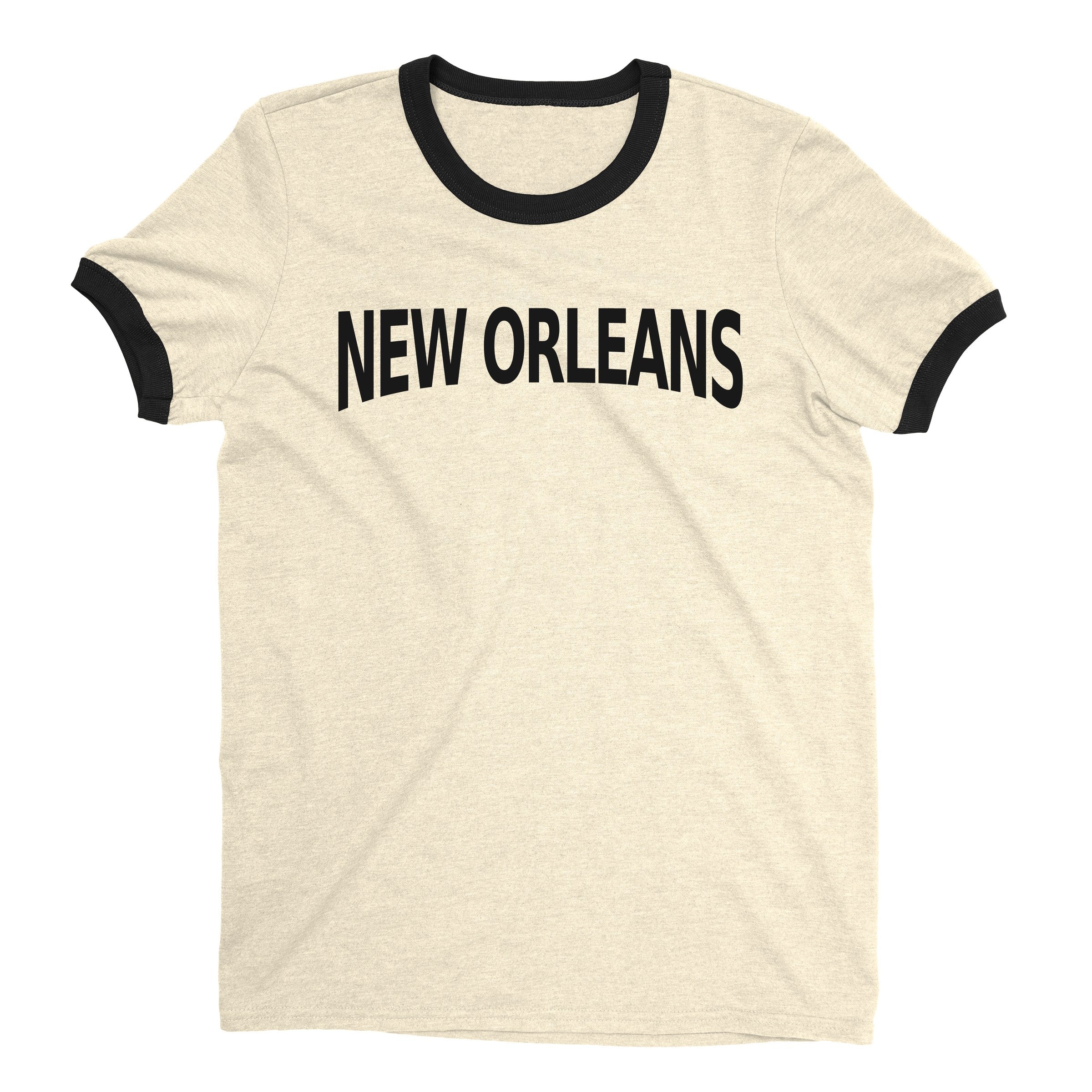 New Orleans Ringer Tee — Natural