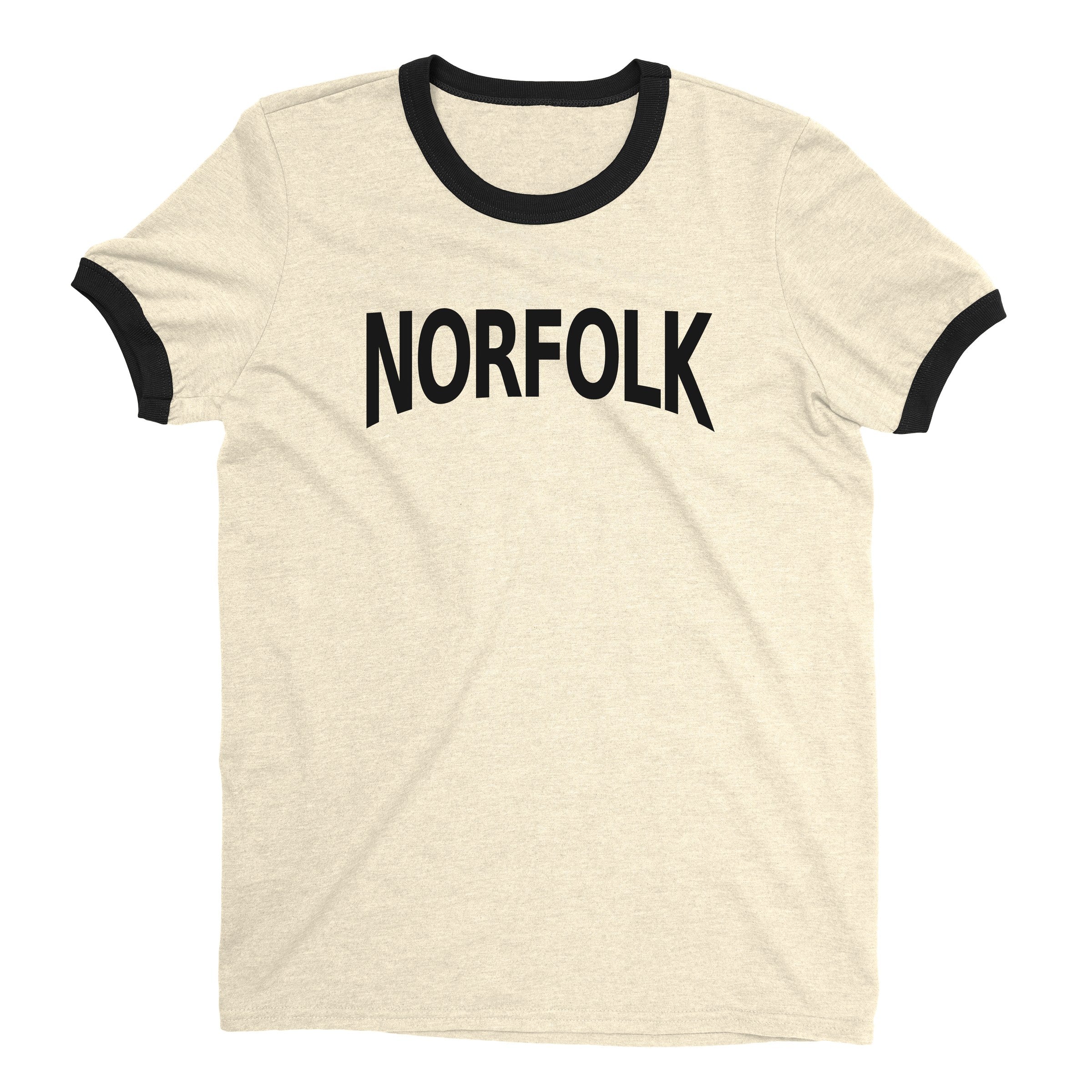 Norfolk Ringer Tee — Natural