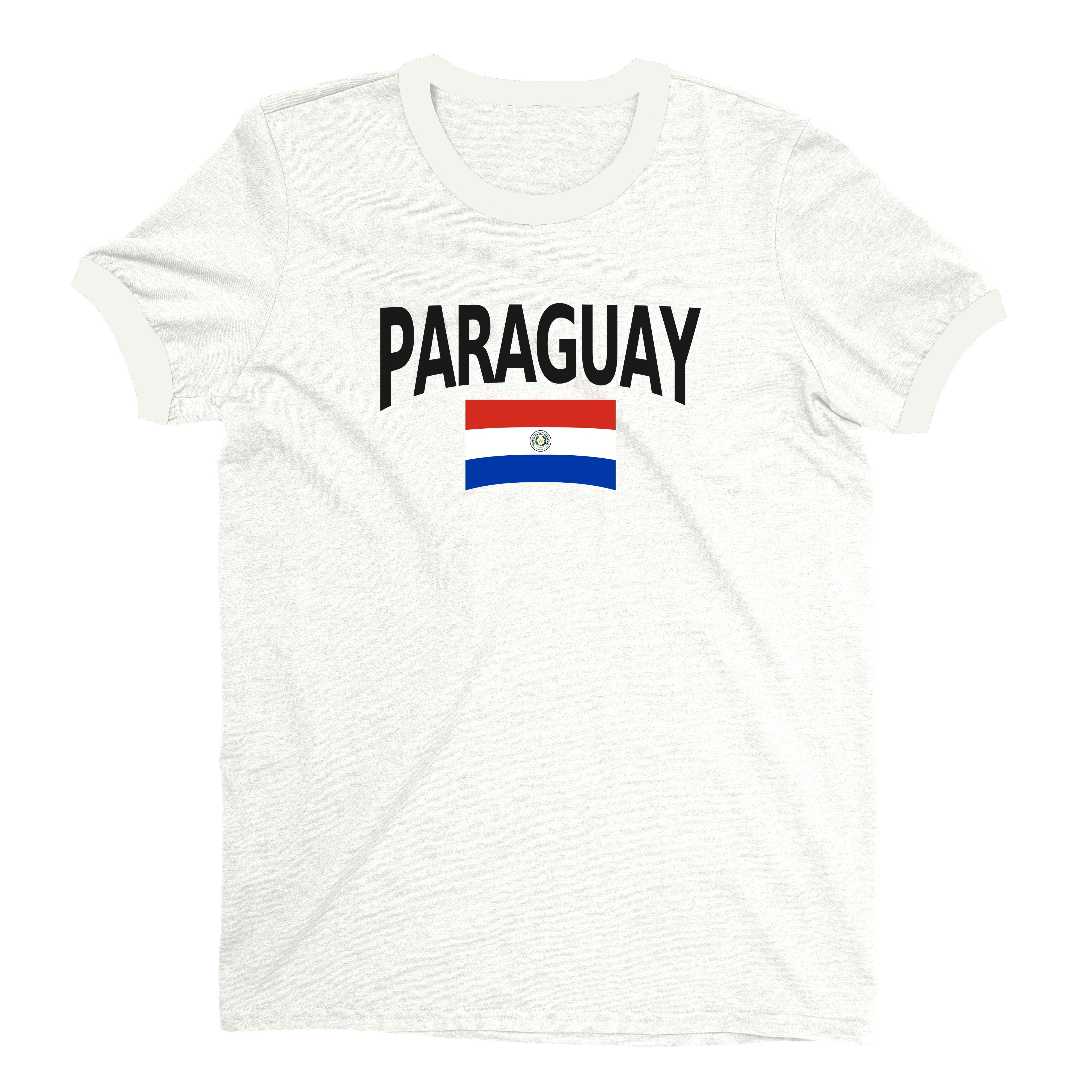 Paraguay World Cup Plain Tee Unisex T-Shirt -- NYC Factory