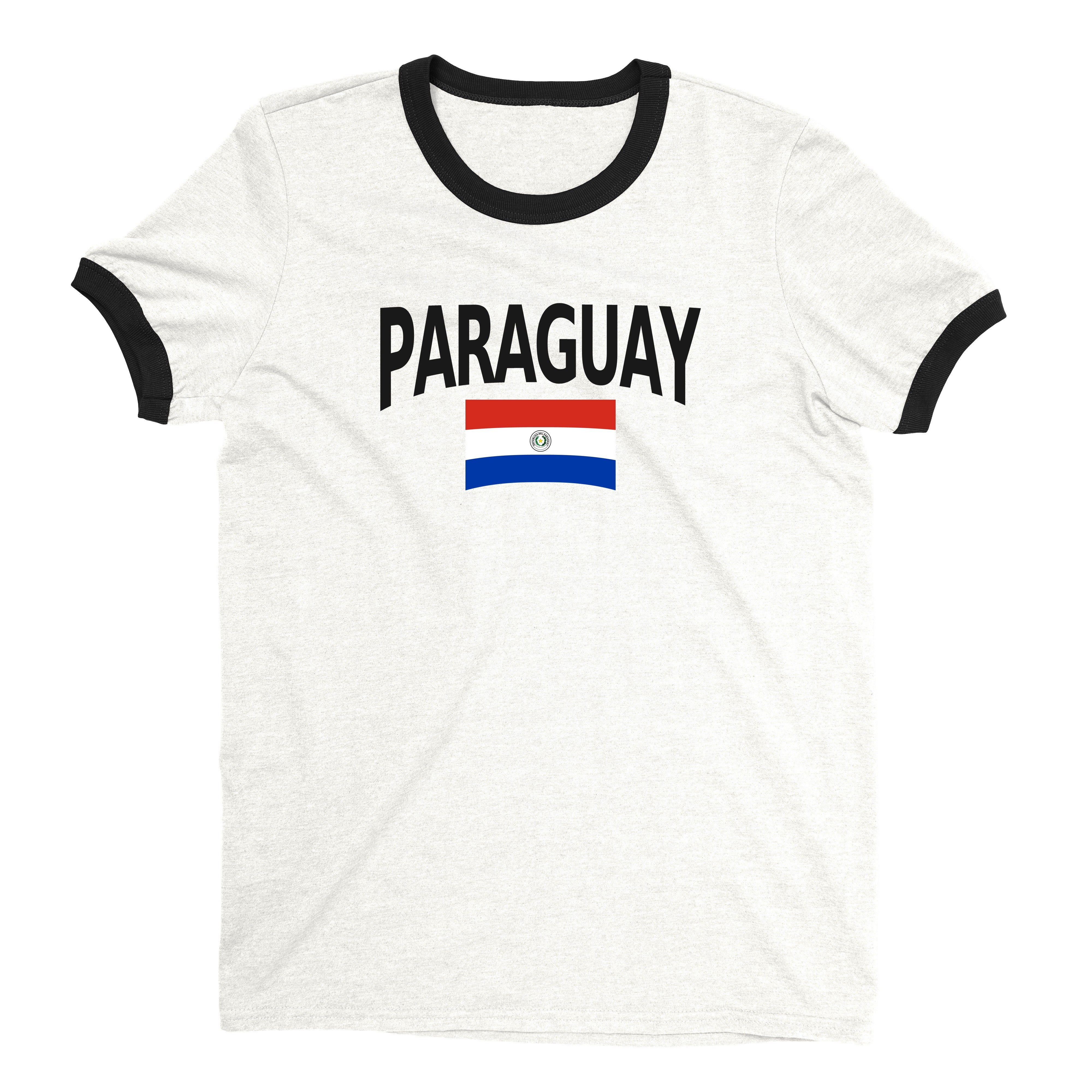 Paraguay World Cup Ringer Tee Unisex T-Shirt -- NYC Factory