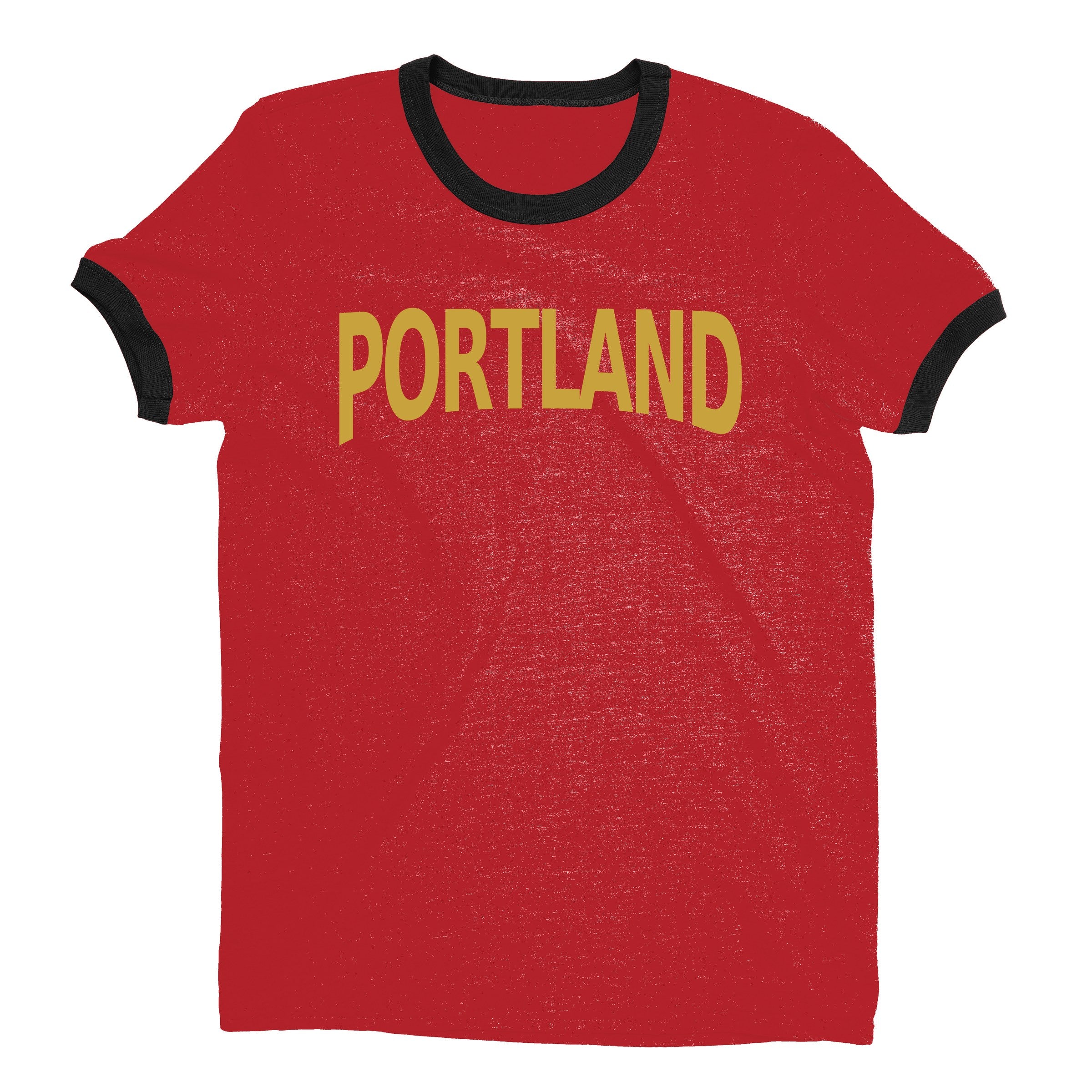 Portland Ringer Tee — Red