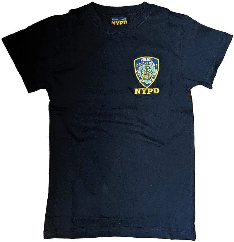 NYPD Men's Officially Licensed Navy T-Shirt | Official NYC Apparel