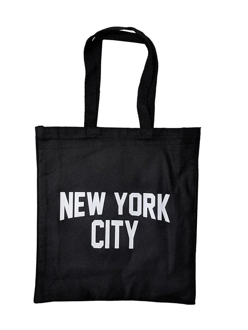 NYC Factory Unisex New York City Black Tote Bag | Official NYC