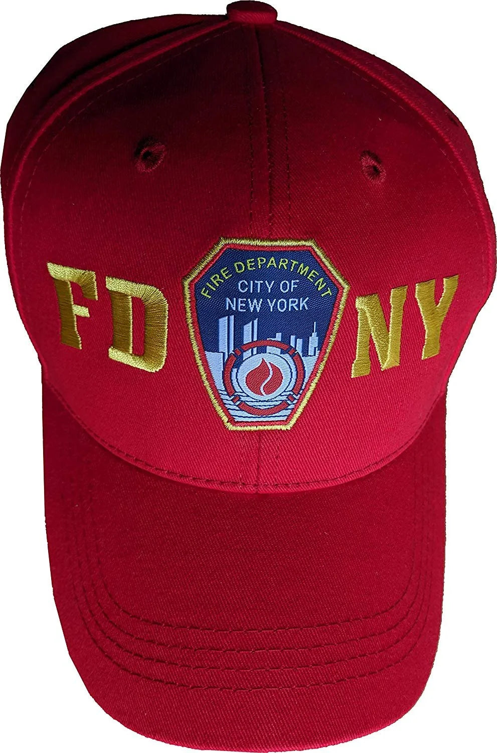 FDNY Men's Officially Licensed Black Baseball H | NYC Factory