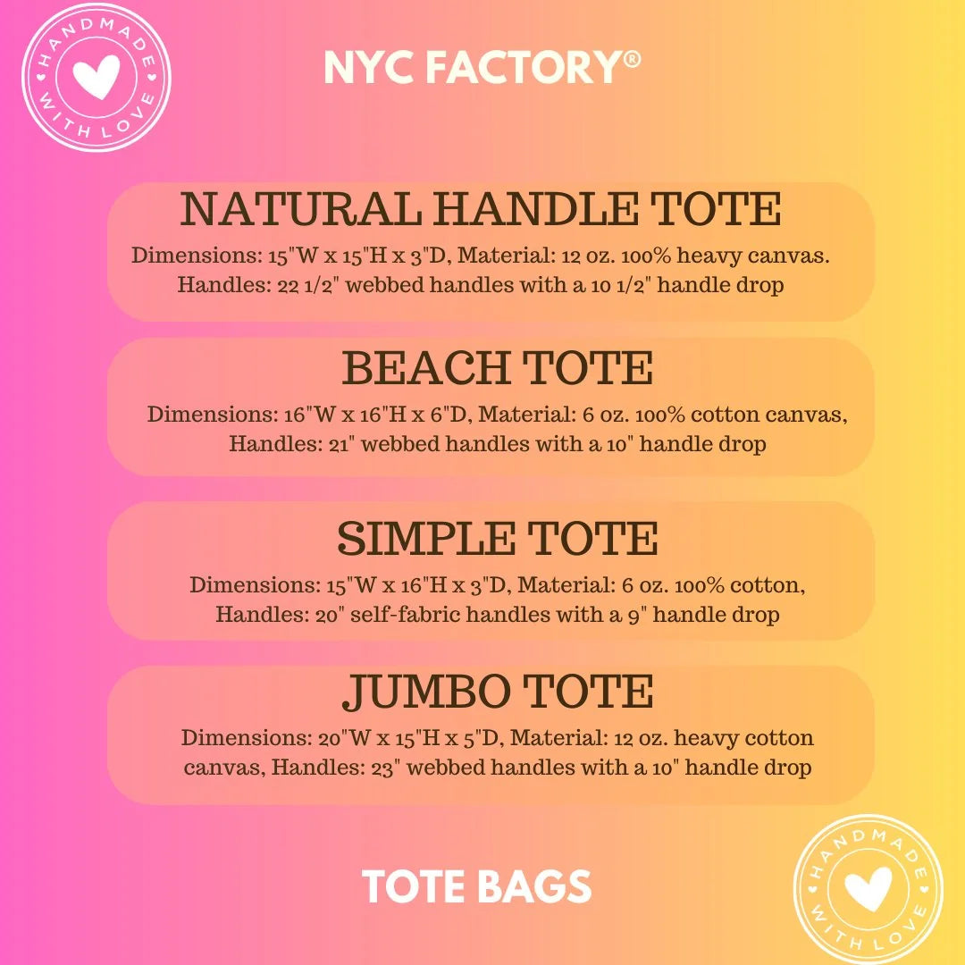 Hawaii Jumbo Tote Vintage Style Retro City Cotton Canvas Tote Bags