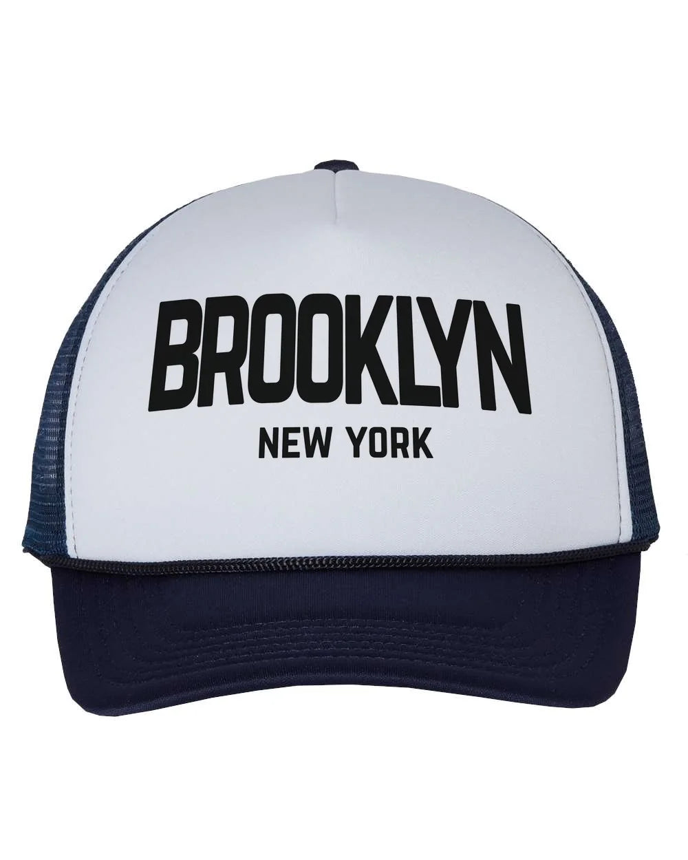 Brooklyn New York Retro Design Trucker Baseball Hat - NYC Factory