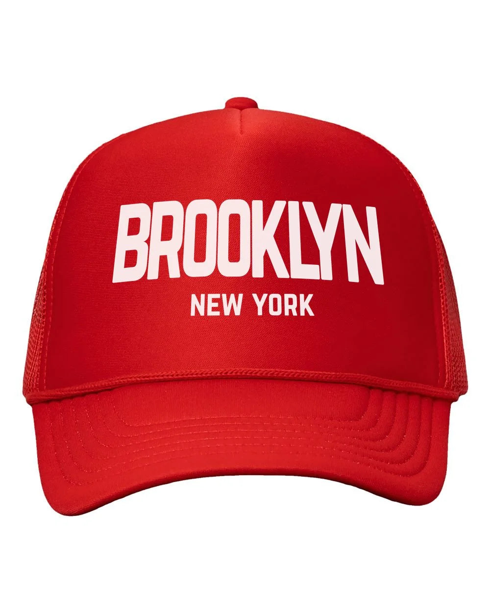 Brooklyn New York Retro Design Trucker Baseball Hat - NYC Factory