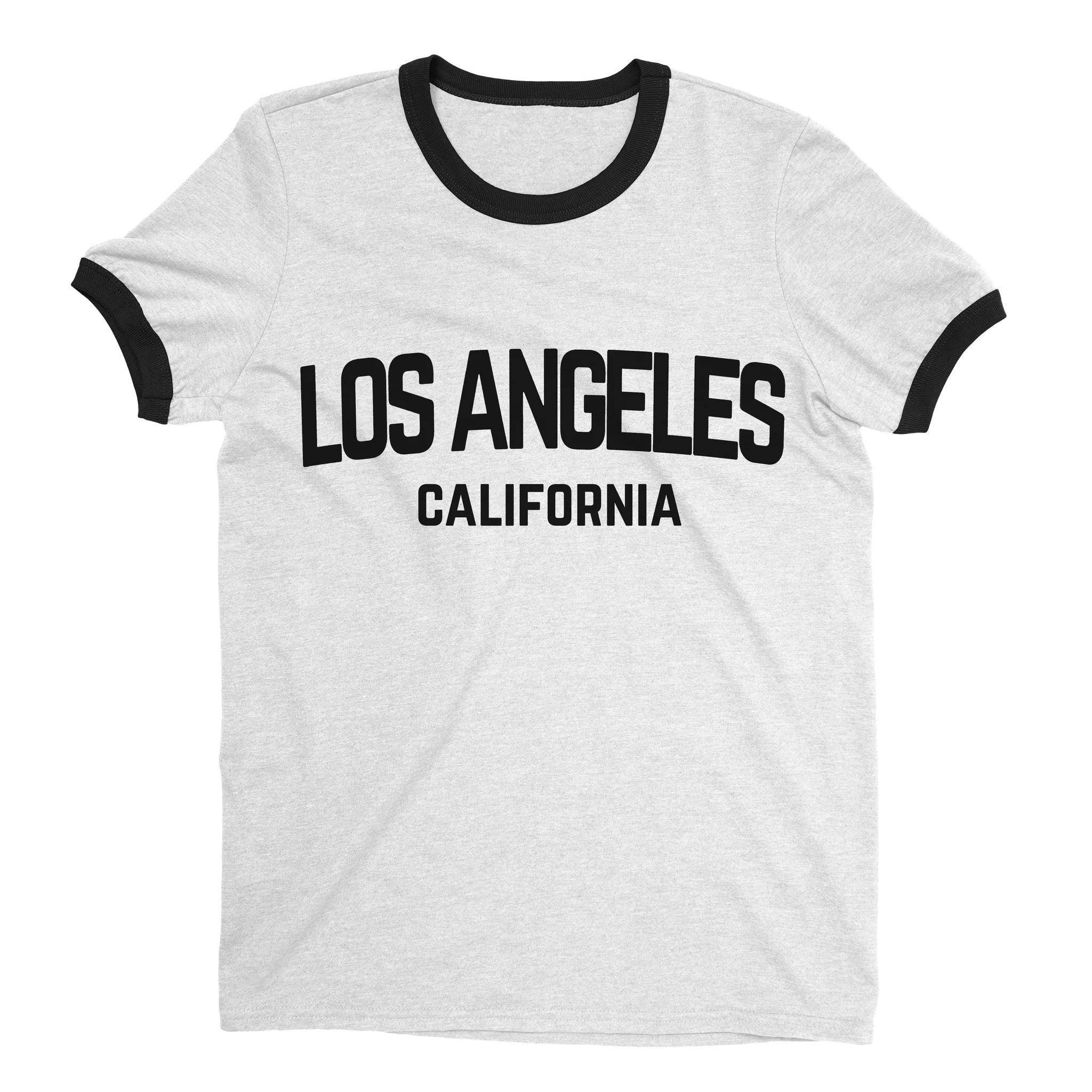 Los Angeles California Retro Black Design M