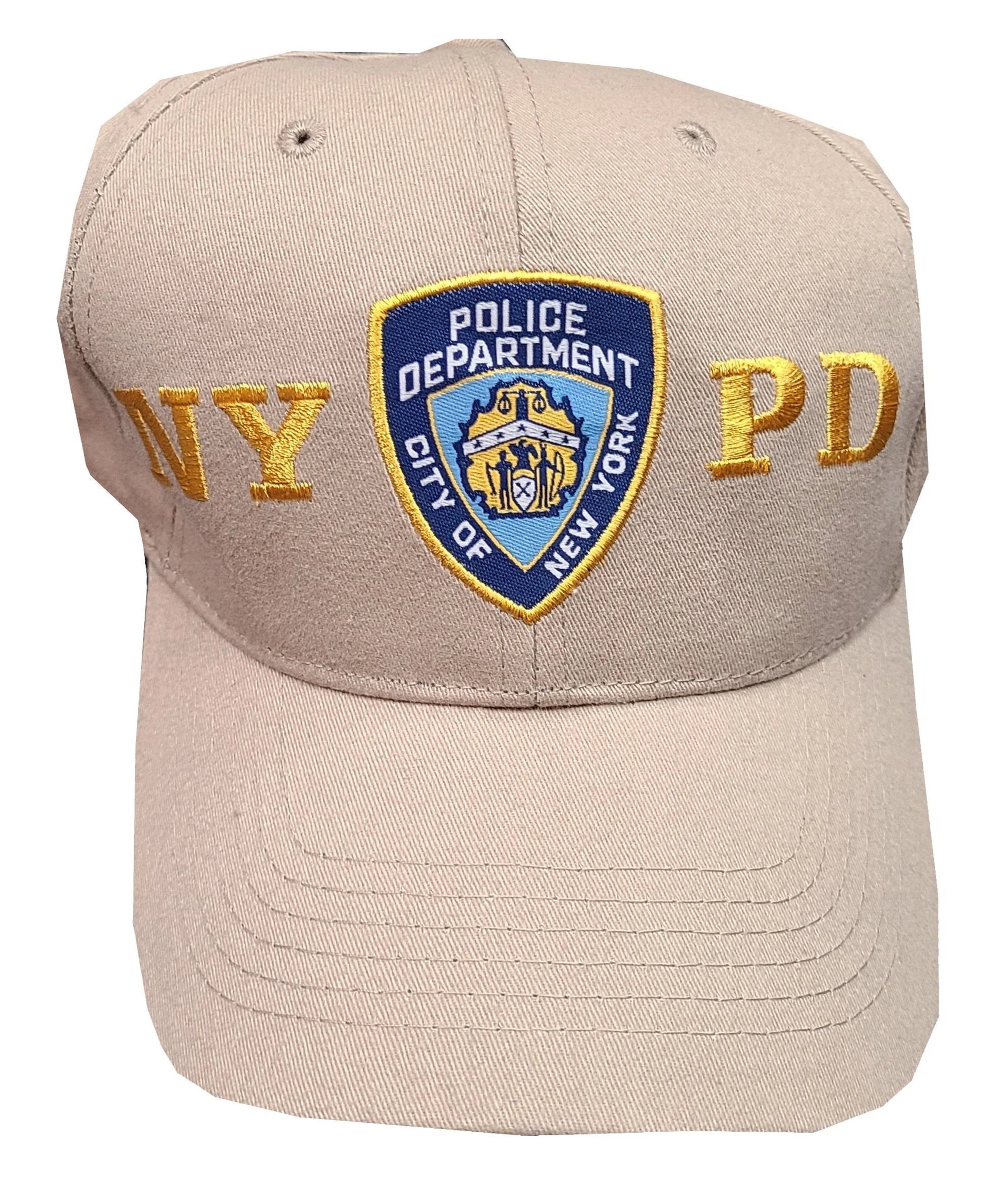 Men's NYPD Baseball Hats (Light Blue, 3d Letters) - NYC Factory