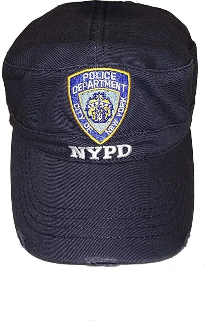 Men's NYPD Baseball Hats (Black / Gold)