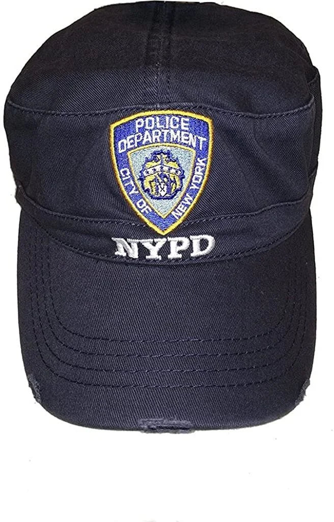 Men's NYPD Baseball Hats (Black / Gold)