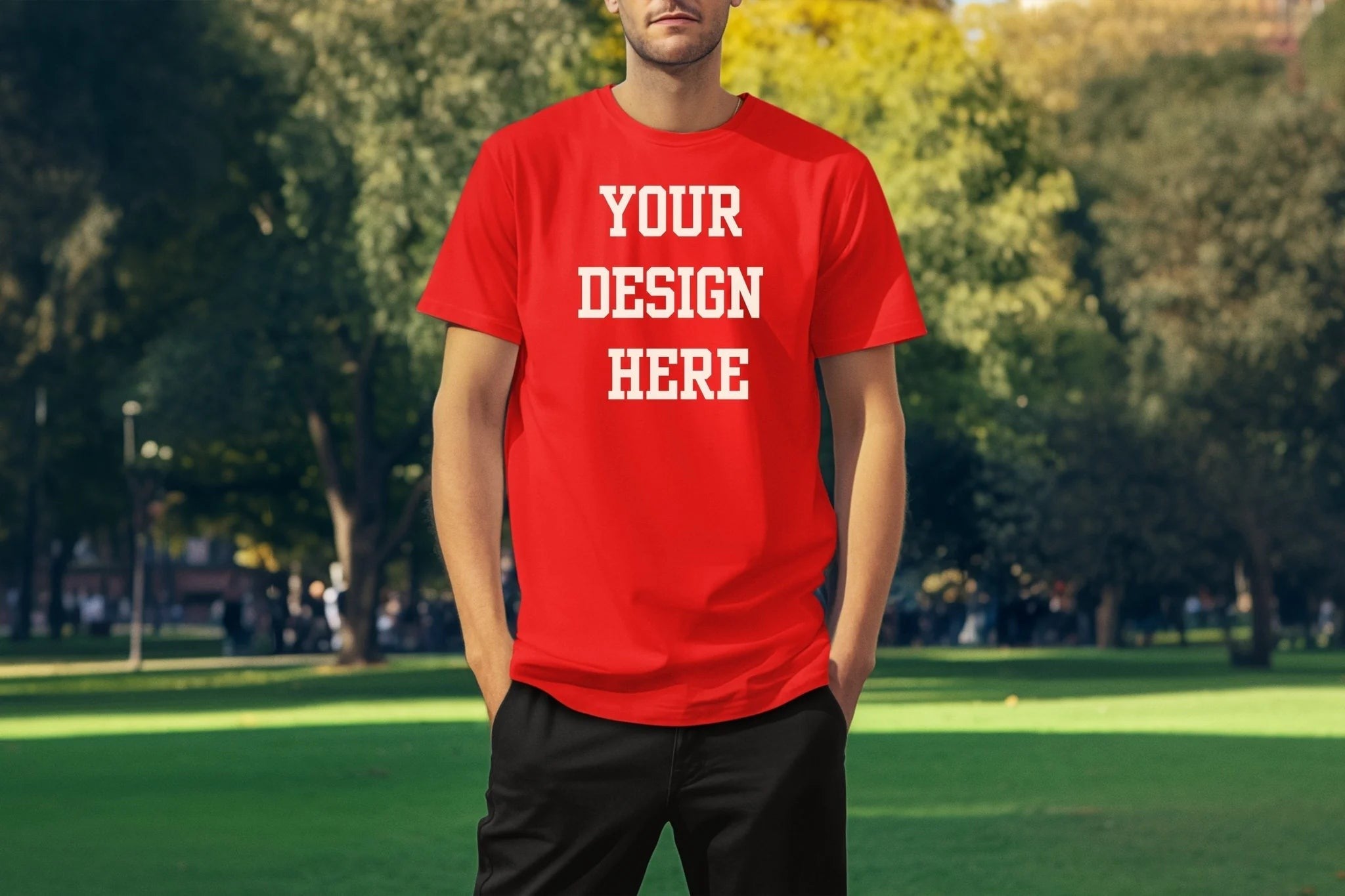 Medium Your Design Here Custom T-Shirt