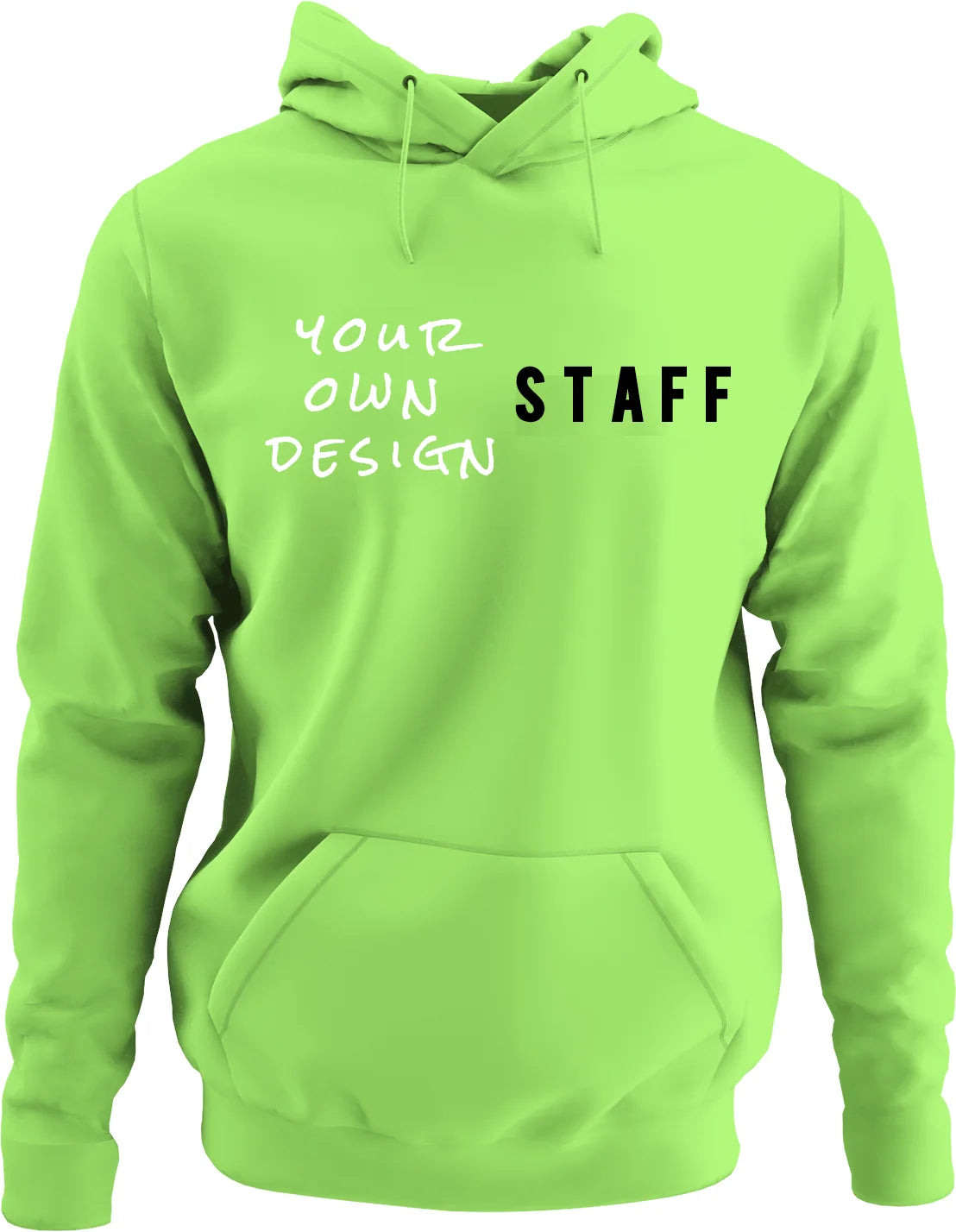 NYC FACTORY Mens EVENT STAFF Cotton Fleece Pullover Hoodie Sweatshirt - NYC Factory