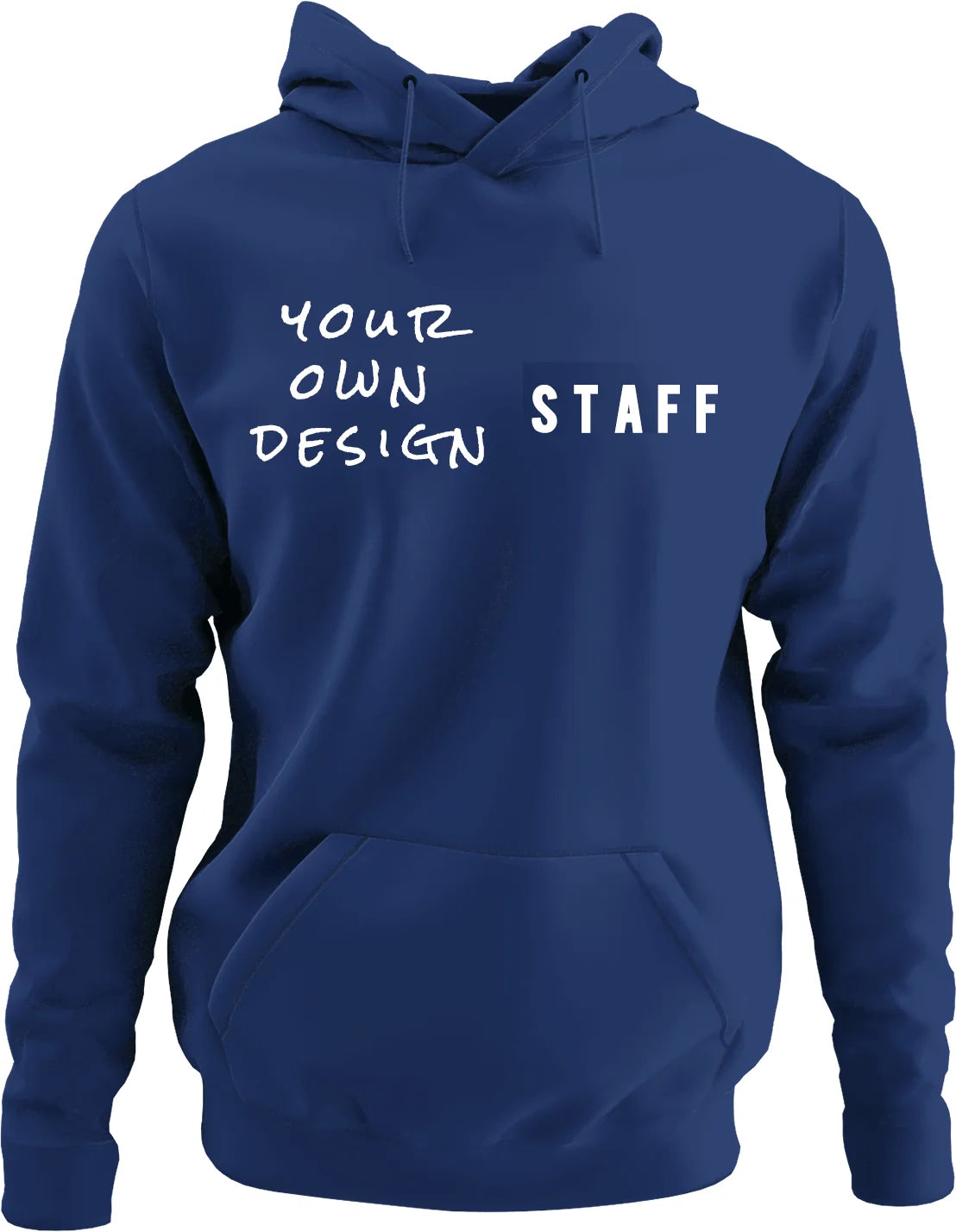 NYC FACTORY Mens EVENT STAFF Cotton Fleece Pullover Hoodie Sweatshirt - NYC Factory