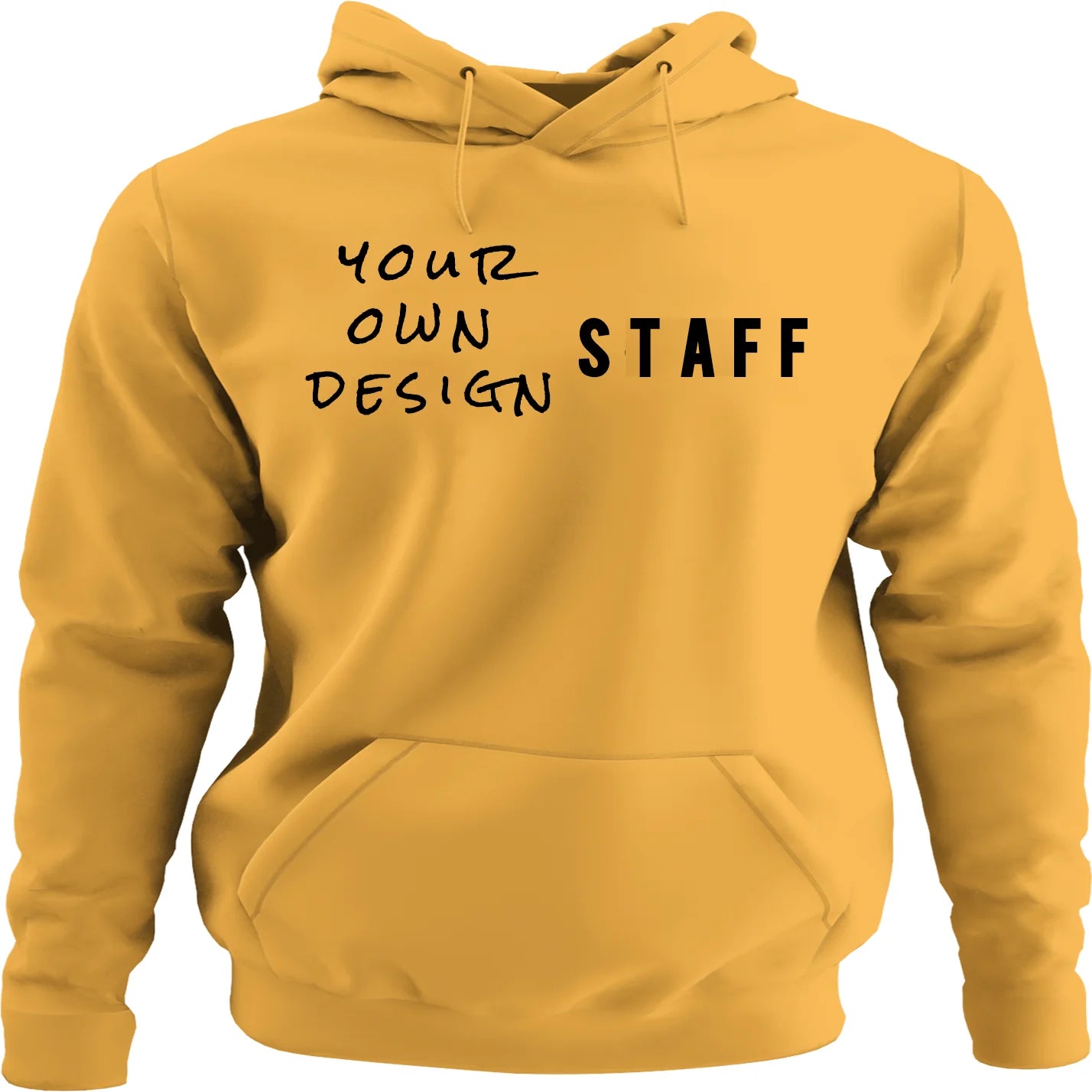 NYC FACTORY Mens EVENT STAFF Cotton Fleece Pullover Hoodie Sweatshirt - NYC Factory