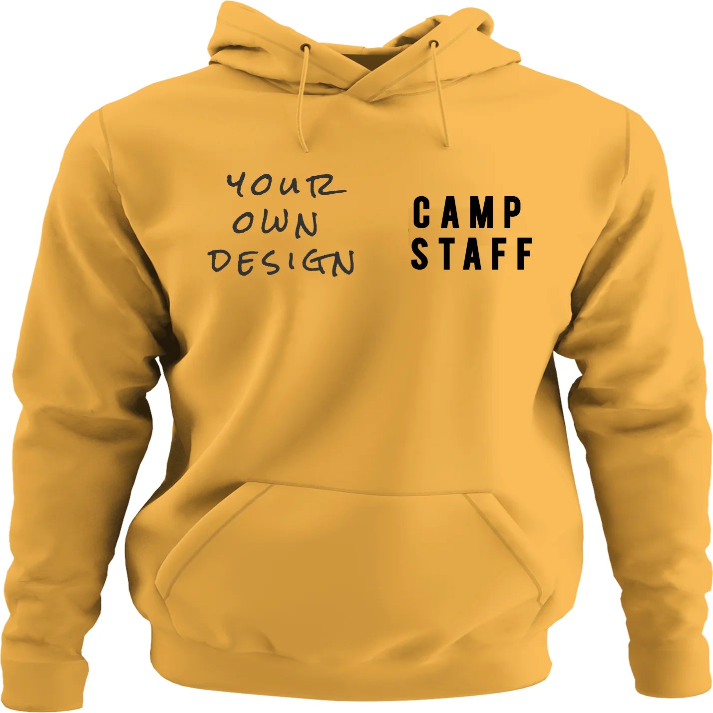 NYC FACTORY Mens EVENT STAFF Cotton Fleece Pullover Hoodie Sweatshirt - NYC Factory