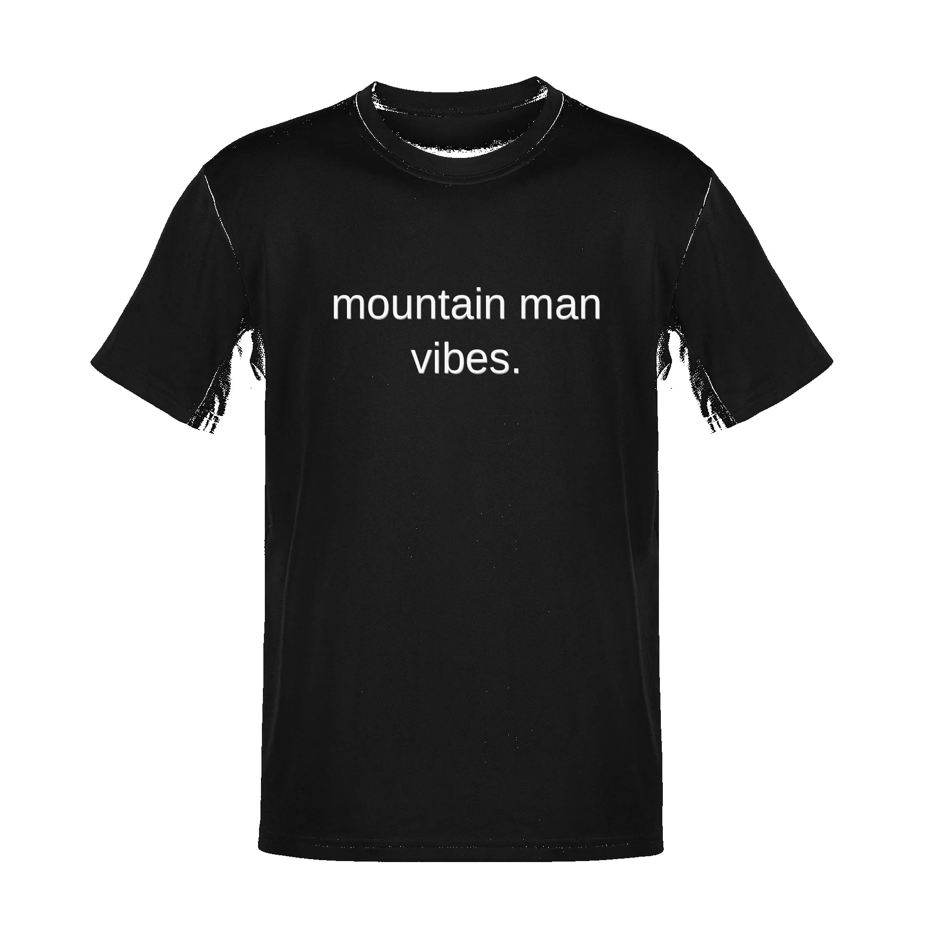 Unisex Mountain Man Vibes Soft Cotton Tee