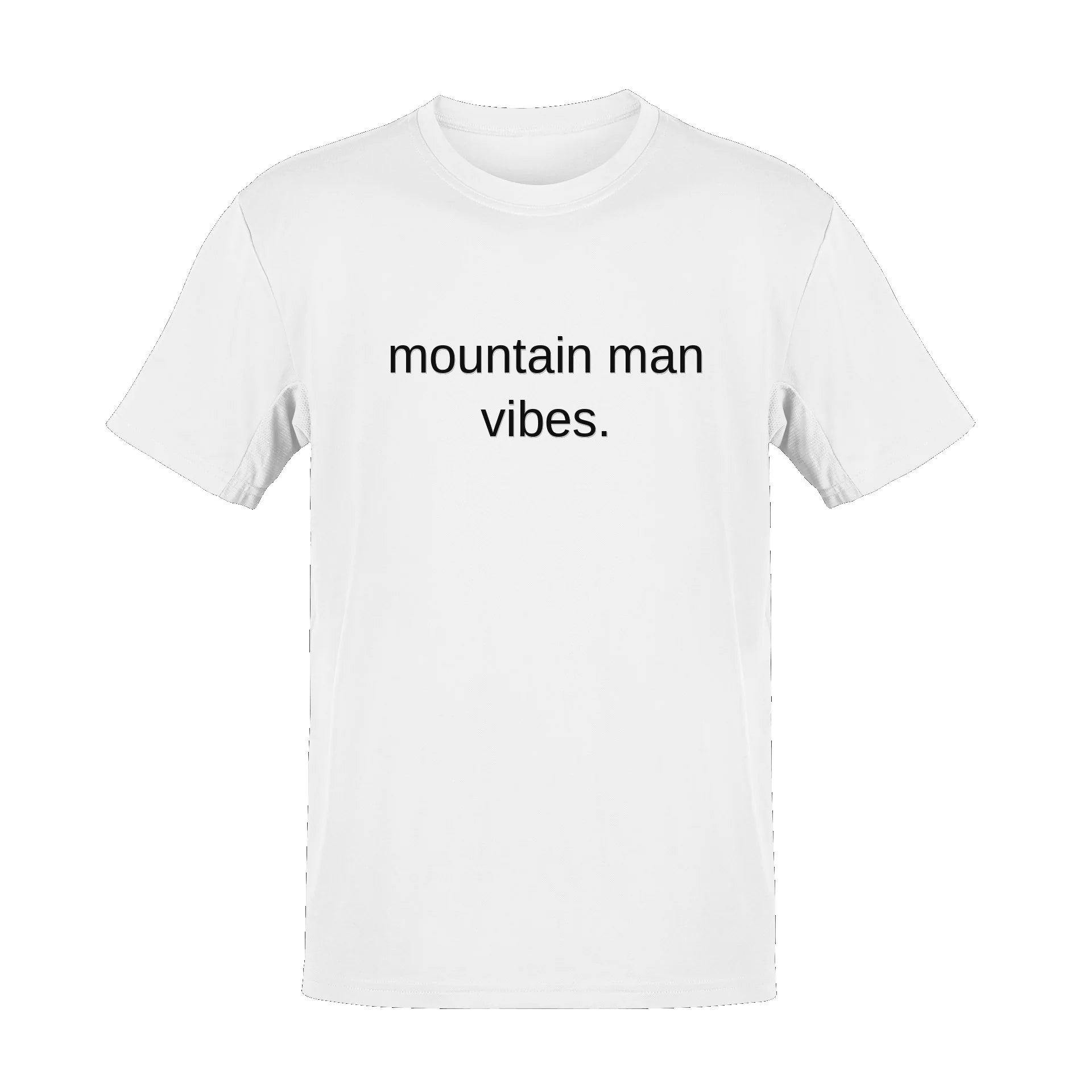 Unisex Mountain Man Vibes Soft Cotton Tee
