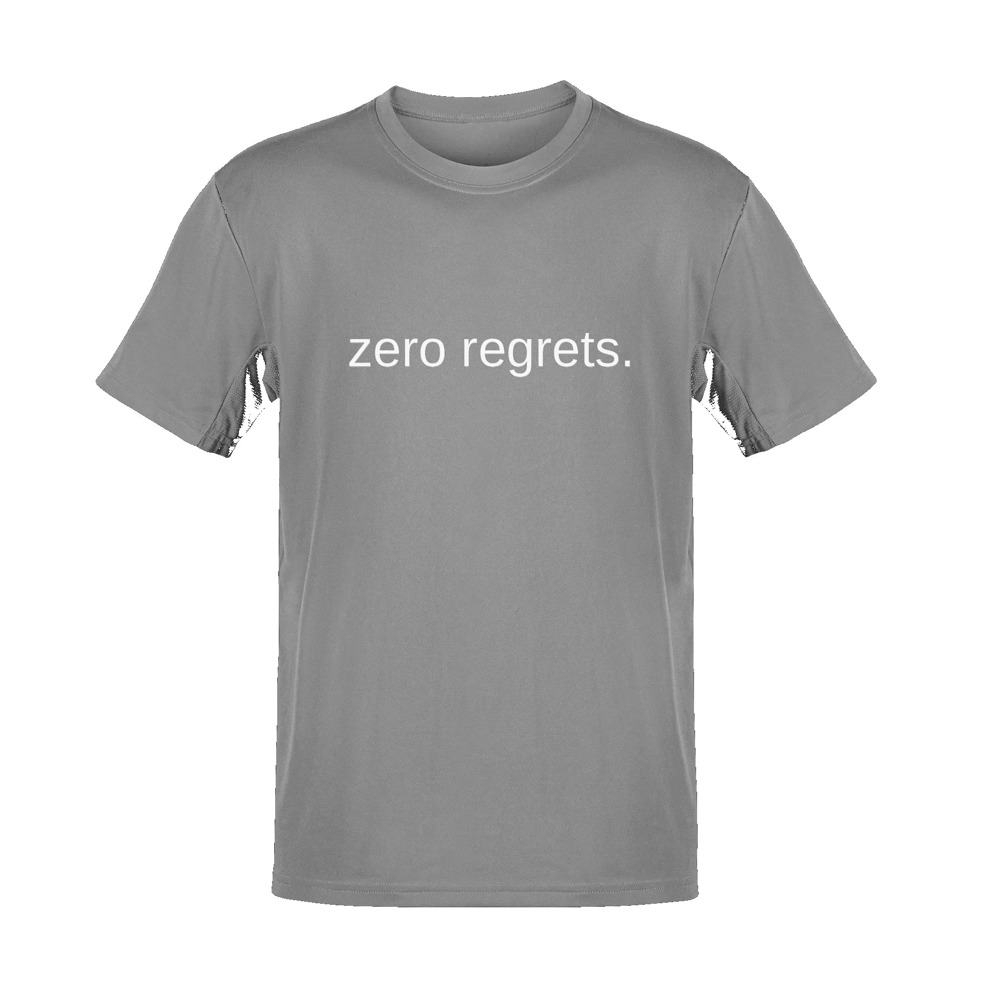 Unisex Zero Regrets Soft Cotton Tee