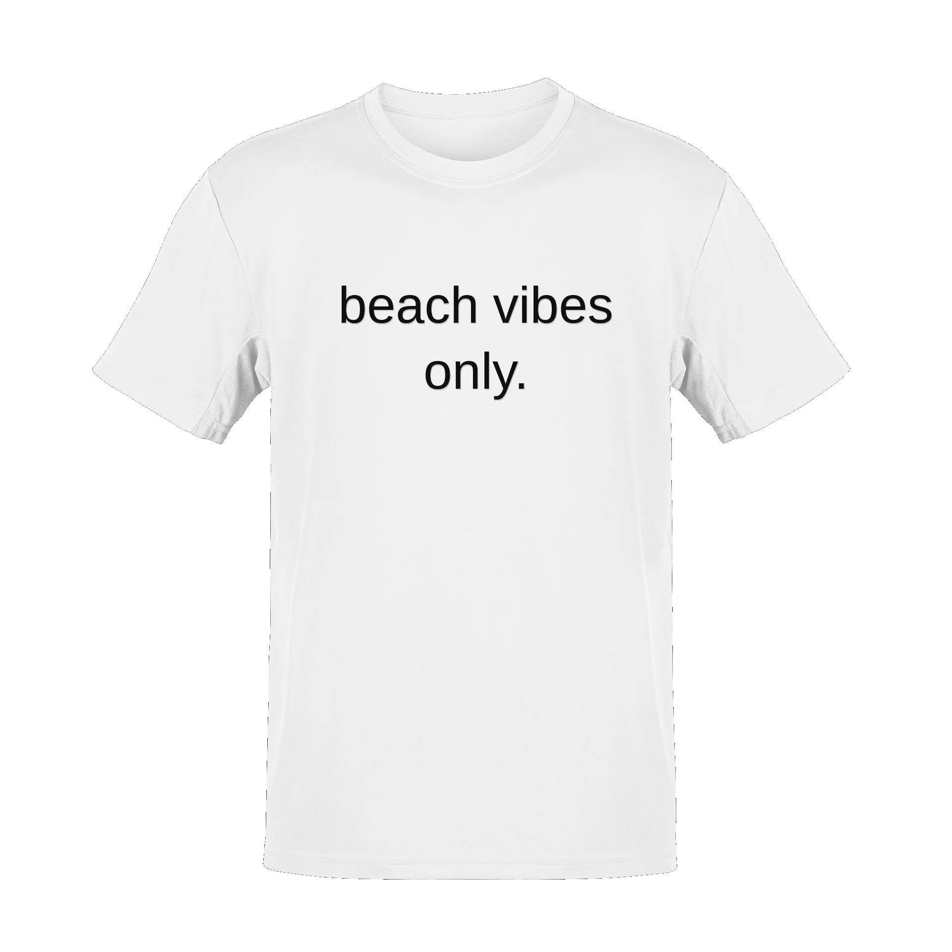 Unisex Beach Vibes Only Soft Cotton Tee
