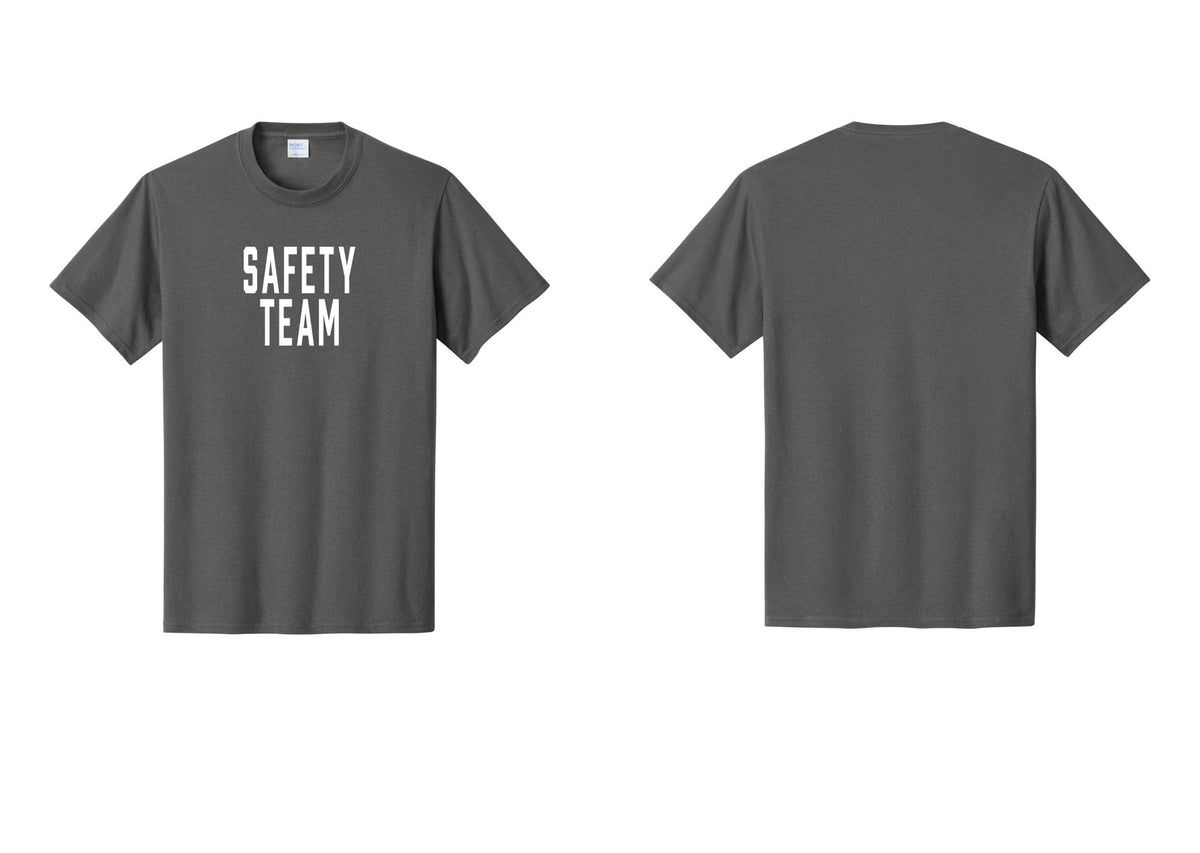 NYC Factory Safety Team T-Shirt for Events, Venues & Volunteers (Classic) - Front Only - Charcoal