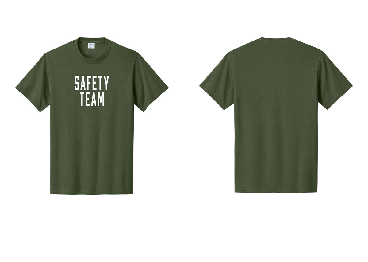 NYC Factory Safety Team T-Shirt for Events, Venues & Volunteers (Classic) - Front Only - Olive