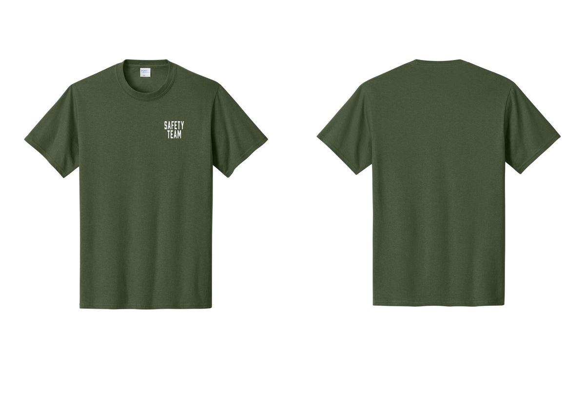 NYC Factory Safety Team T-Shirt for Events, Venues & Volunteers (Classic) - Chest Only - Olive