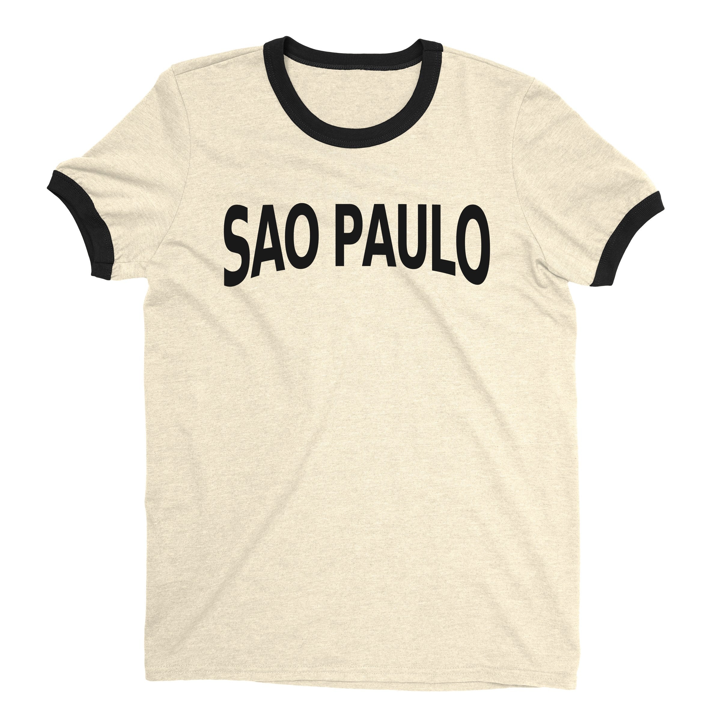 São Paulo Ringer Tee — Natural