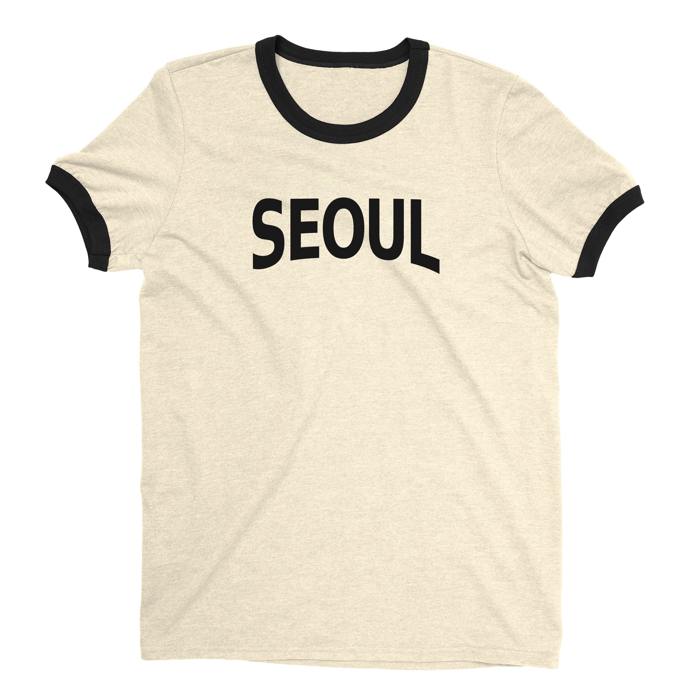 Seoul Ringer Tee — Natural