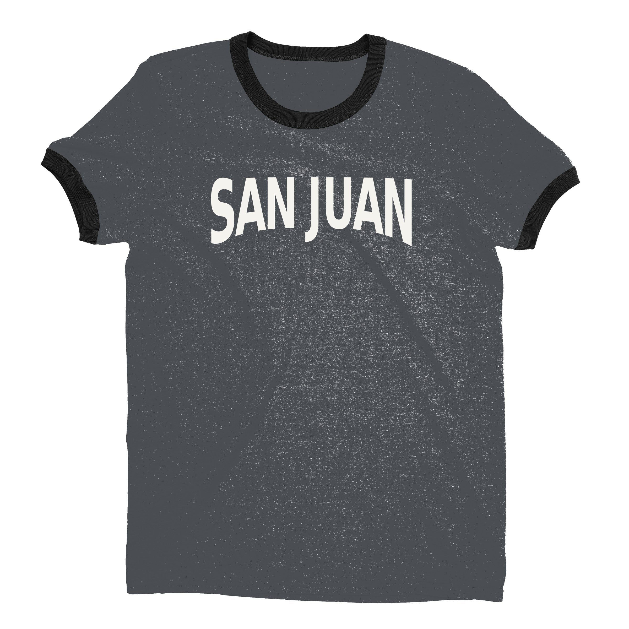 San Juan Ringer Tee — Dark Heather