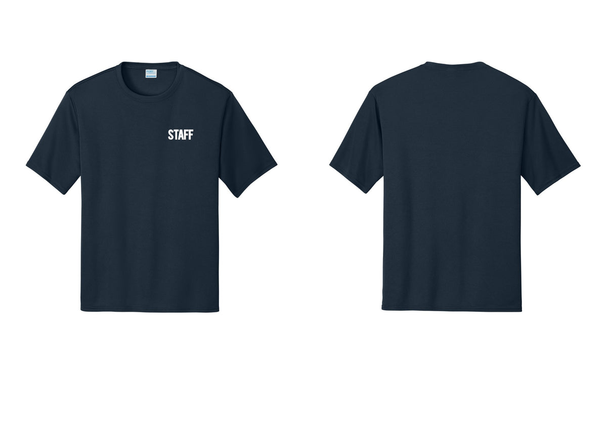 NYC Factory Staff Performance T-Shirt (Bold) - Chest Only - Navy