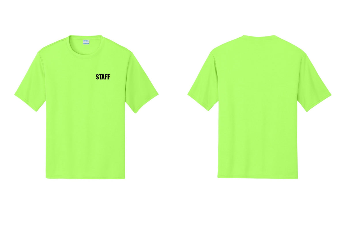 NYC Factory Staff Performance T-Shirt (Bold) - Chest Only - Neon Green